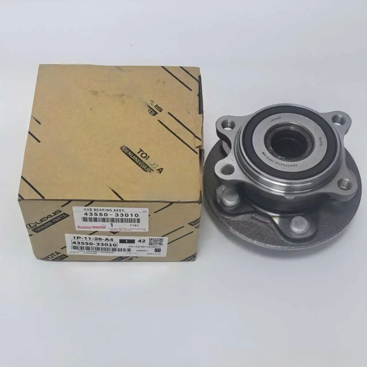 TOYOTA 43550-33010 BEARING AND HUB ASSEMBLY CHINA AUTO PARTS WHOLESALERS